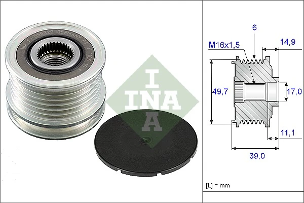 Alternator Freewheel Clutch